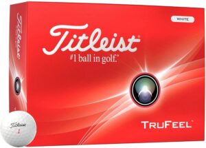 Pelota de Golf Titleist TruFeel - Blanco (12 Unidades)