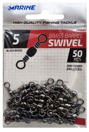 Girador Marine Sports 05 Black Nickel Swivel con 50 pcs