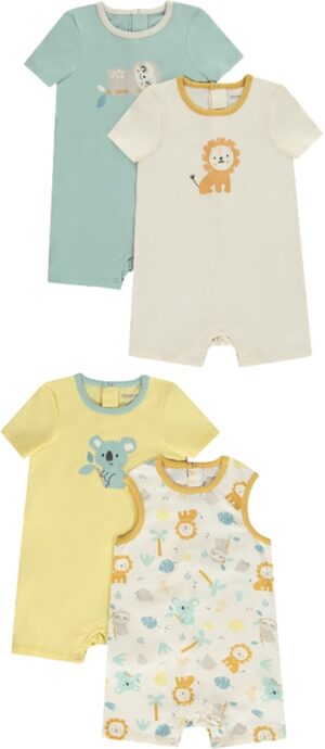 Mono para Bebé Orchestra HNAYKV-ECR - Masculino (4 unidades)