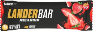 Barra de Proteina Landerbar Protein Dessert Fresa - 46g