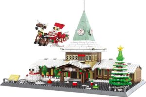 Bloques de Construcción Architecture Santa Claus Office Wange - 6218 (2180 Piezas)