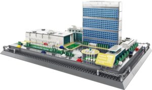 Bloques de Construcción Architecture United Nations HQ Wange - 6219 (1601 Piezas)