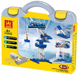 Bloques de Construcción Power Machinery Wange - 1402 (173 Piezas)