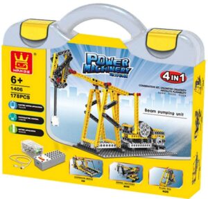 Bloques de Construcción Power Machinery Wange - 1406 (178 Piezas)