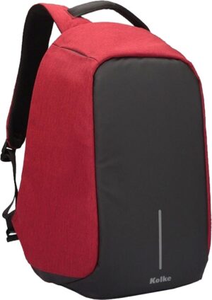 Mochila Kolke Active Kvm-245 Anti Robo Roja