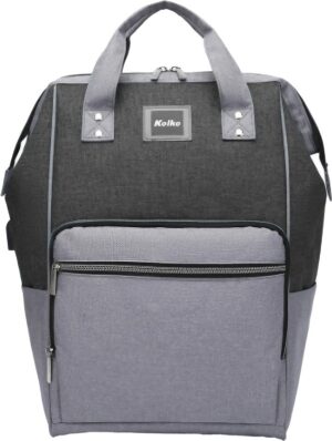 Mochila Kolke 15.6" KVM-533 Anti Robo Gris