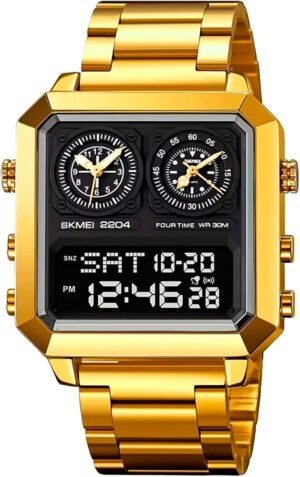 Reloj Skmei 2204 Gold/Black - Masculino