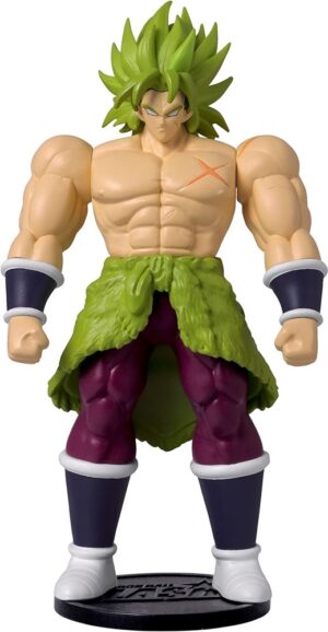 Muñeco Super Saiyan Broly Dragon Ball Flash Bandai - 37217