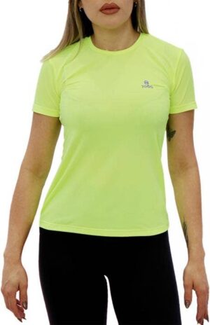 Camiseta Joog Freedom Poliamida Amarilla Femenina