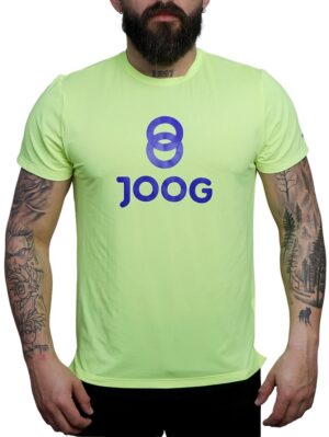 Camiseta Joog Freedom Poliamida Amarilla Masculina