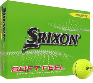 Pelota de Golf Srixon Soft Feel Tour Yellow (12 Unidades)