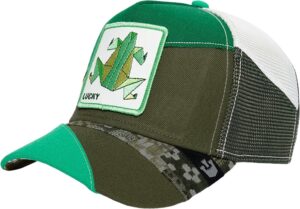Kepi Goorin Bros 101-1404 Farmigami Good Luck Lucky Green