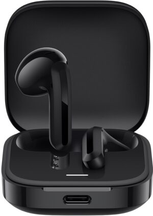 Auricular Xiaomi Redmi Buds 6 Active Bluetooth M2344E1 Negro (con reducción de ruido)