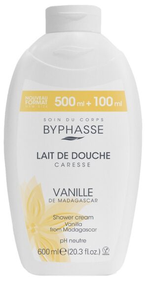 Shower Byphasse Lait de Douche Caresse - 600mL