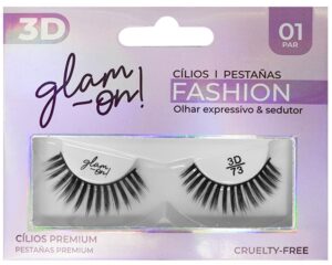 Pestañas Postizos Glam-On Natural 3D/73 - 1 Par
