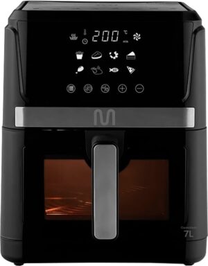Freidora Eléctrica Multi Home GO224EUR Air Fryer Digital 7L 1600W 220V/50Hz