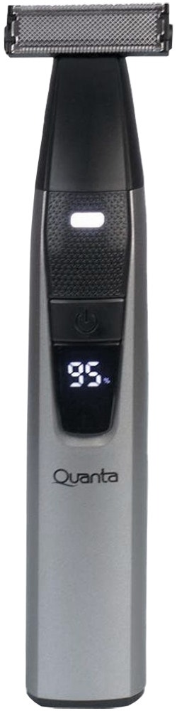 Cortador de Cabello Quanta QTCAT55 Multifuncional Trimeasy Inalámbrica 2 en 1 Negro/Gris