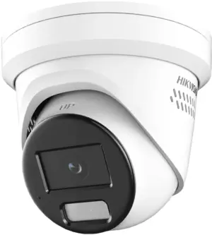 Cámara de Seguridad IP Hikvision DS-2CD3346G2-ISU/SL AcuSense 2.8mm 4MP Turret ColorVu