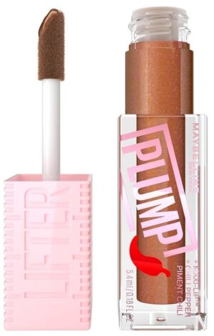 Labial Liquido Maybelline Lifter Plump 008 Hot Honey - 5.4mL