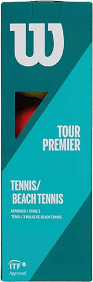 Pelota de Beach Tenis Wilson Tour Premier WR8200401001 (3 unidades)