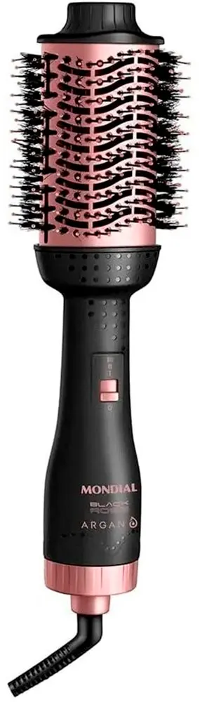 Cepillo Secador Mondial Back Rose Argan ES-14-BI 1200W - Bivolt 60Hz