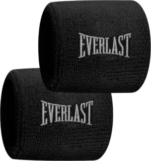Muñequera Everlast 4 EVWB4F401 - Black (2 Unidades)