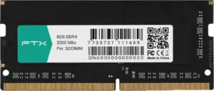 Memoria para Notebook RAM FTX 8GB 3200MHz DDR4