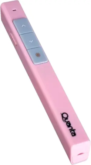Presentador Wireless Quanta QTPLEC20 Láser Ecoconnect Rosa