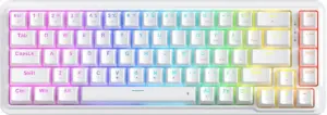 Teclado Gaming Redragon Nova K709W-RGB - Blanco (Inglés con Cable)