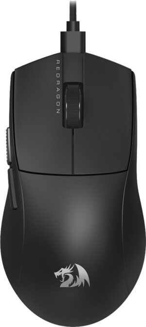 Mouse Gaming Redragon M724 K1NG 1K con cable USB Negro