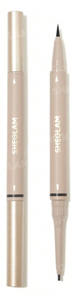 Lápiz para Cejas Sheglam Brows On Demand 2en1 Chocolate (0.35mL+0.05g)