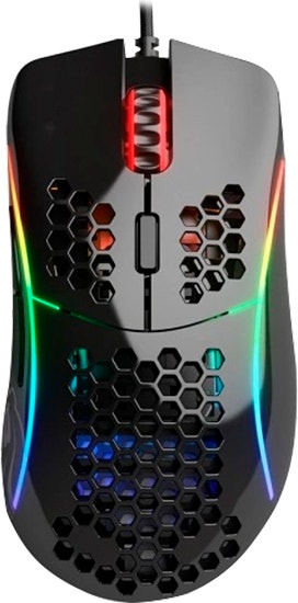 Mouse Gamer Glorious MODEL D- RGB - Glossy Black (Con cable)