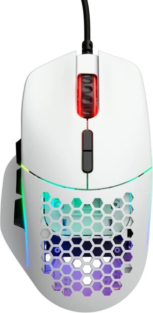 Mouse Gamer Glorious MODEL I RGB - Matte White (Alámbrico)