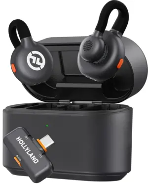 Micrófono inalámbrico Hollyland Lark M2S Lavalier Duo USB-C