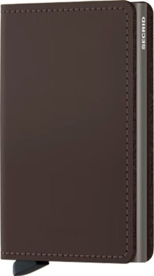 Billetera para Tarjeta Secrid Slimwallet- SM Matte Truffle
