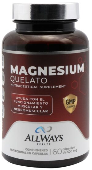Allways Health Magnesium Quelato (60 Cápsulas)