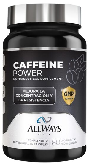 Allways Health Caffeine Powder (60 Capsulas)