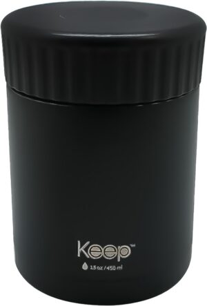 Botella Térmica Keep Comida 450mL - Negro