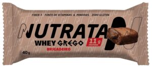 Barra de Proteína Nutrata Whey Grego Brigadier - 40g