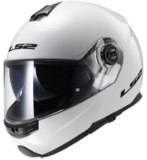 Casco para Moto LS2 Strobe FF325 - Tamaño XXL (63-64) - Blanco