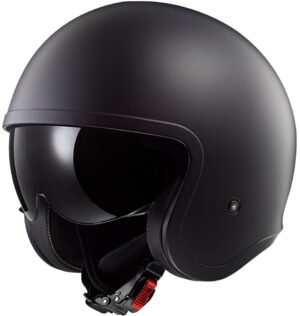 Casco para Moto LS2 Spitfire OF599 - Tamaño XL (61-62) - Matt Black