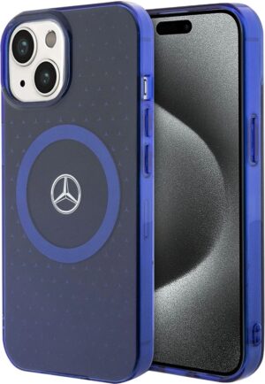 Funda Mercedes-Benz para iPhone 15 MEHMP15S23HCGB - Blue
