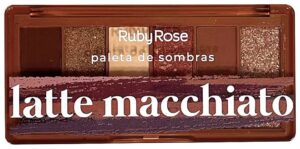 Paleta Sombra Ruby Rose Latte Macchiato HB-F531 - 12.9g (6 Colores)
