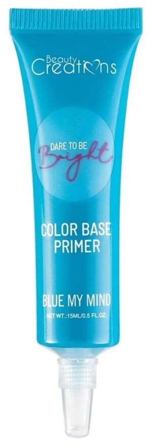Base Primer de Color Beauty Creations Dare To Be Bright Blue My Mind - 15mL