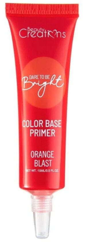 Base Primer de Color Beauty Creations Dare To Be Bright Orange Blast - 15mL