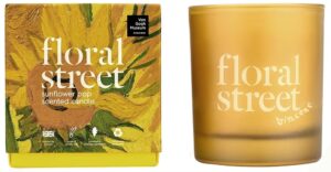 Vela Aromática Floral Street Sunflower Pop - 200g