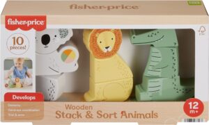 Fisher-Price Bloques Animales de Madera - HXV04
