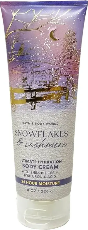 Creme Corporal Bath & Body Works Snowflakes Cashmere 226g