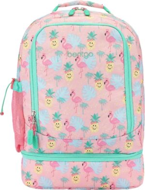 Mochilla Escolar Bentgo Kids Prints 2-in-1 Backpack & Lunch Bag - BGBKPAK-TRO Tropical