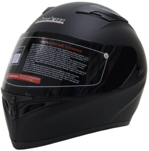 Casco para Moto Jiekai JK-316 Matt Black - (Dark Visor)